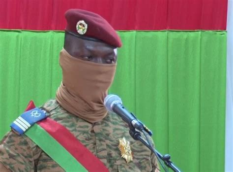 Burkina Faso Captain Ibrahim Traoré Promises To Fight For His Nation