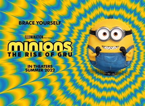 Minions The Rise Of Gru Movie Film Comedy Animation 2022 Trailer Poster