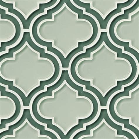 Arabescque Mosaic Tile Texture Seamless 18921