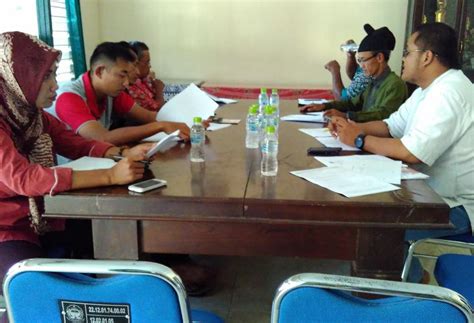 Rapat Koordinasi Tim Verifikasi Rkpdesa 2018 Sendangsari Website