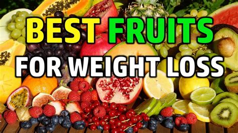 4 Best Fruits For Weight Loss Youtube