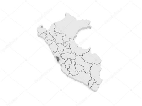 Mapa De Lima Metropolitana Perú Fotografía De Stock © Tatiana53