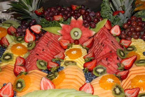 One Of Our Many Options For Your Events Fresh Fruit Display Here At