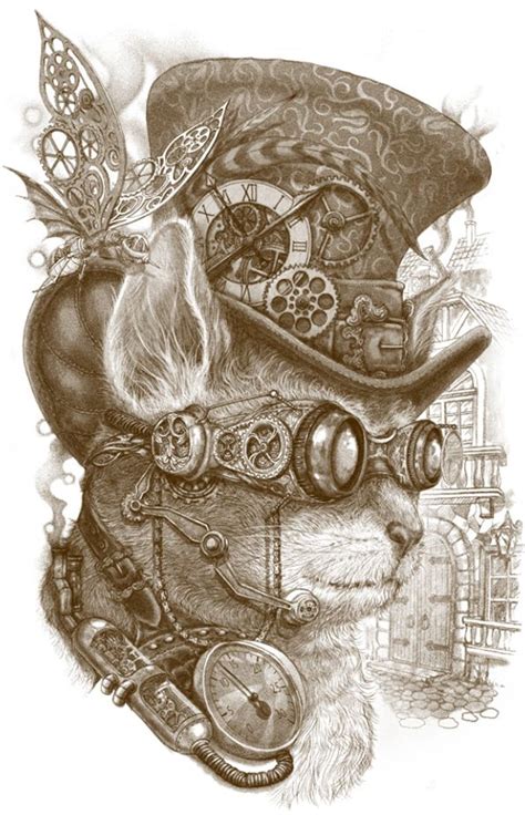 Steampunk Drawing Ideas At Explore Collection Of