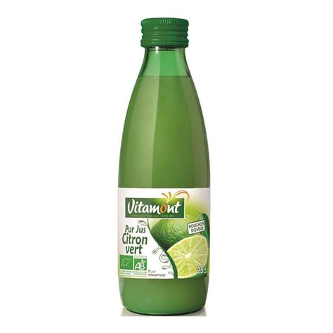Pur jus de citron vert bio