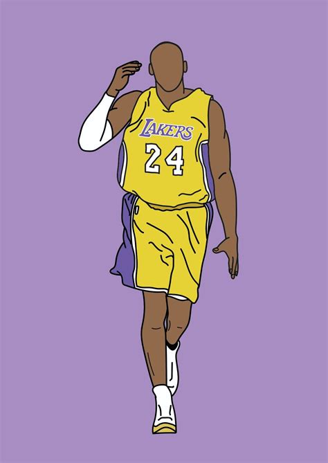 Kobe Bryant Lakers Drawing In With Images