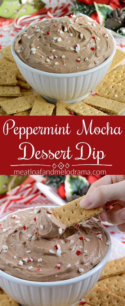 Peppermint Mocha Dessert Dip A Quick And Easy Appetizer Or Snack Dip