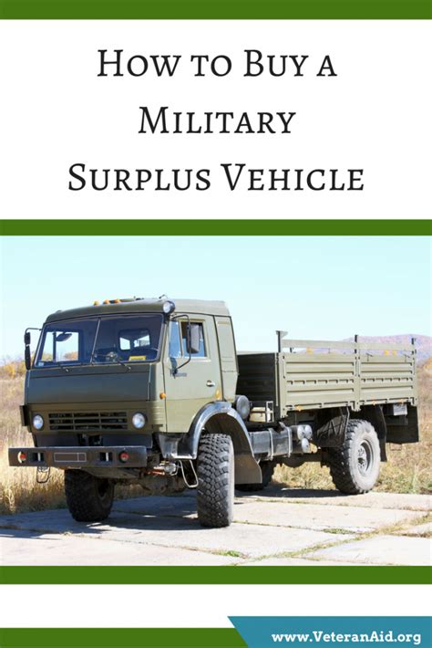 How To Buy A Military Surplus Vehicle Veteranaid