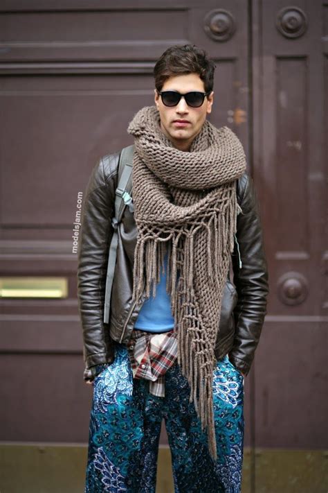 122 Best Men And Shawls Images On Pinterest Knits Knitting And Men Fashion