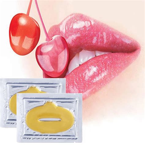 10pcs Women Lip Masks Gold Sexy Crystal Lip Membrane Collagen Moisture Essence Lips Plumper Mask