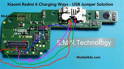 Xiaomi Redmi 6 Charging Ways Usb Jumper Solution