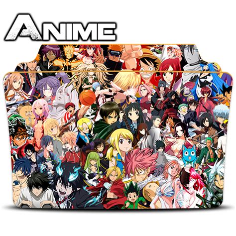 Anime Folder V1 Ico By Skinzyvinsmoke On Deviantart