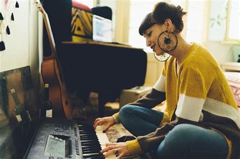 Woman Composing Music Stock Photo Download Image Now Istock