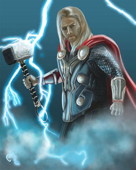 God Of Lightning By Deviantapplestudios On Deviantart