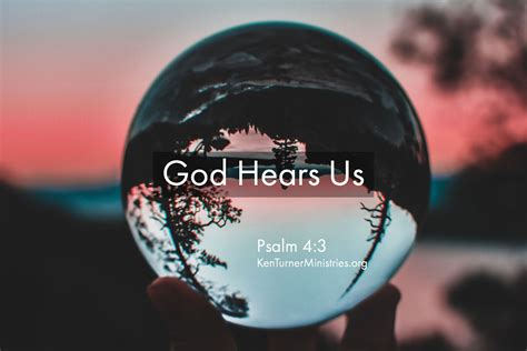 Psalm 43 God Hears Us The Lord Hears My Prayers High Impact