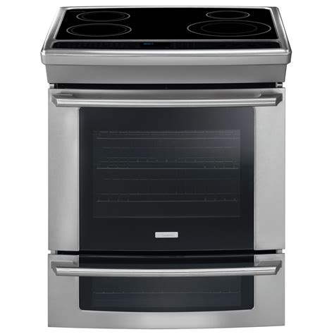 Electrolux Ew30is65js 30 Induction Double Oven Slide In Electric Range
