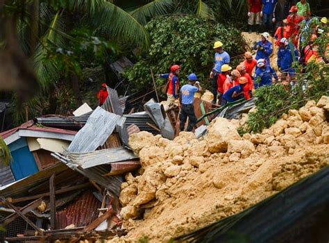 Philippines Landslide Victims Texted For Help While Buried Underneath