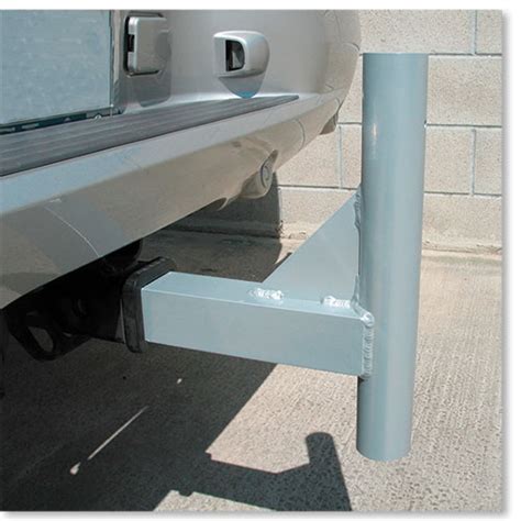 I've been trying to find a good flag pole mount that attaches by the trailer hitch. Trailer Hitch Pole Receiver, Hitch Mount Flag Pole Holder ...