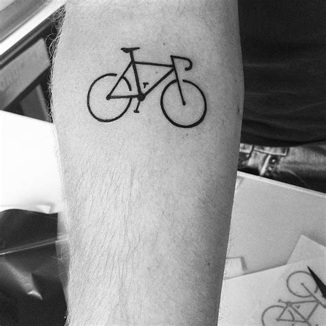 Bike Tattoo Bicycle Tattoo Bike Tattoos Cycling Tattoo