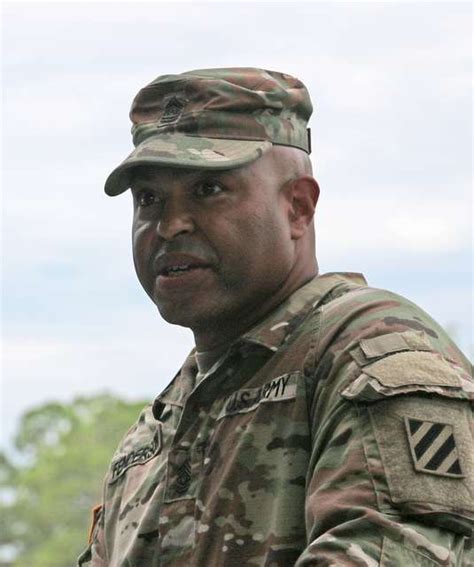 Command Sgt Maj Quentin Fenderson 3rd Infantry Division Nara