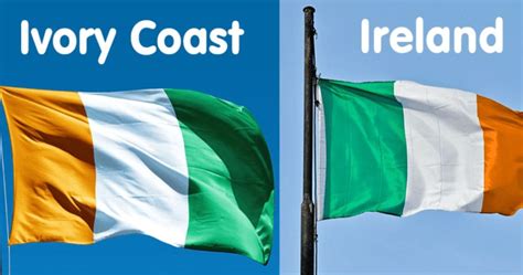 Four Countries With A Green White Orange Flag And Their Meanings