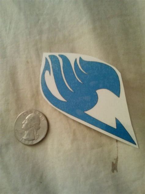 Fairy Tail Guild Mark Temporary Tattoo Blue By Theragecrafts