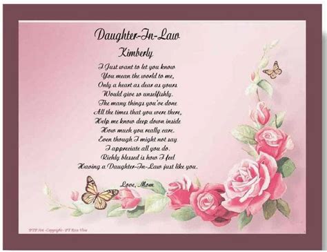 You will officially say goodbye to your childhood and will be considered a teenager. Birthday Card Poems for Daughter In Law 581 Best Images ...