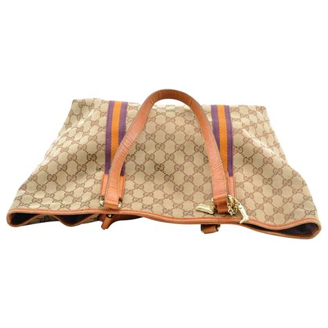 Gucci Sherry Line Gg Tote Bag Cloth Ref143298 Joli Closet