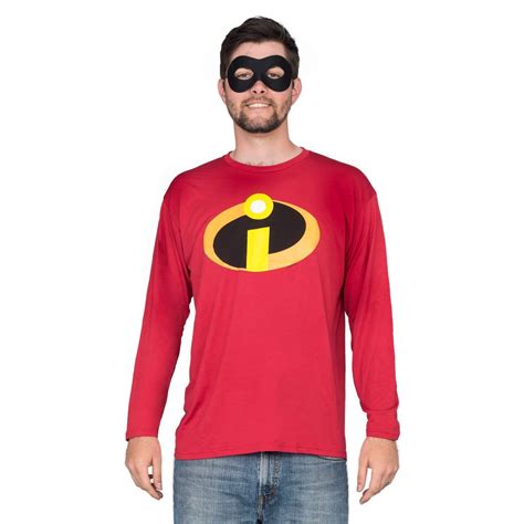 The Incredibles Super Hero Fancy Dress Longsleeve Kids Adults T Shirt
