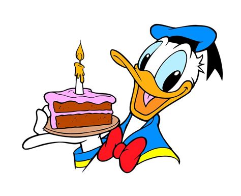 Donald Duck Svg Disney Cartoon Donald Duck Birthday Logo Etsy