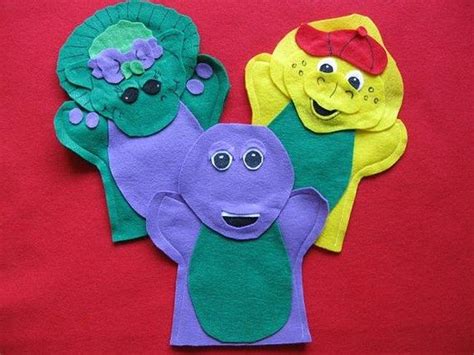 Puppet Show Hand Puppets Barney And Friends Barney The Dinosaurs