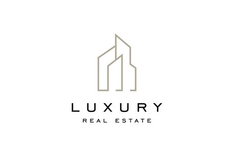 Luxury Real Estate Logo Design Creative Fabrica