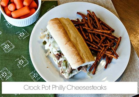 Cook over medium heat until the beef is browned. Easy Crock Pot Philly Cheesesteaks | Philly cheese steak crock pot, Cheesesteak, Philly cheese steak