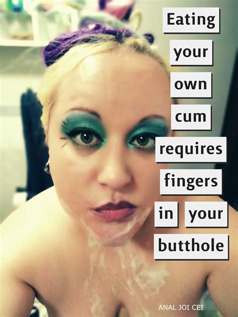 Goddess Lana Eating Your Own Cum Requires Fingers In Your Butthole Anal Joi Cei