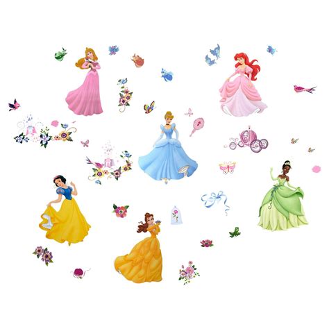 Shop for disney princess wall decals online at target. Disney Princess Princess Wall Sticker