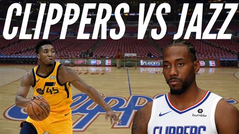 Clippers Vs Jazz Live Reaction With Scoreboard Youtube