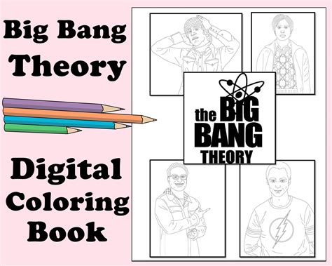 Big Bang Theory Coloring Pages