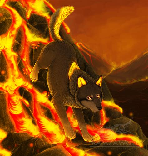 Random Magma Wolf Kartis By Ramzawolf On Deviantart