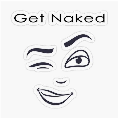 Get Naked Sticker By AhsanHafeez Redbubble