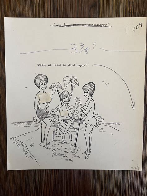 Vintage Original Sex To Sexty Cartoon Art By Pierre Davis Ebay
