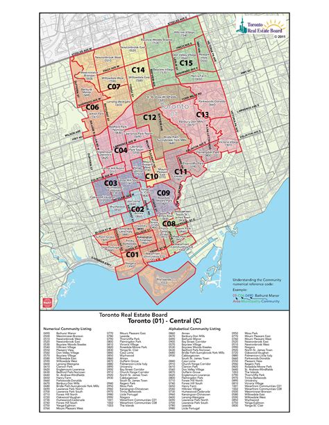 Toronto Neighbourhood Map Color 2018