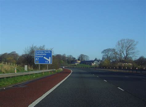 The m6 motorway is 226.7 miles long and runs up straight up a large section of england and scotland. File:Motorway sign on the M6 northbound. - geograph.org.uk ...