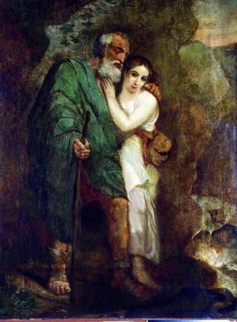 Description Of The Painting By Karl Bryullov “oedipus And Antigone” ️ Brullov Karl