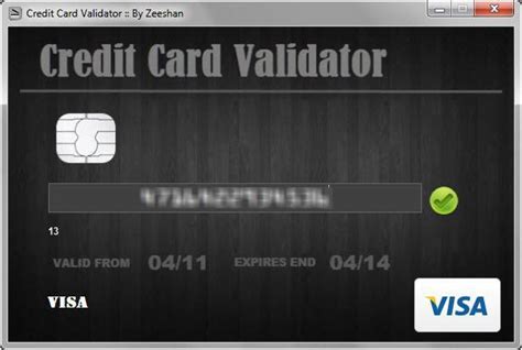Apart from credit card generator, we have also developed a credit card validator tool. Credit Card Validator