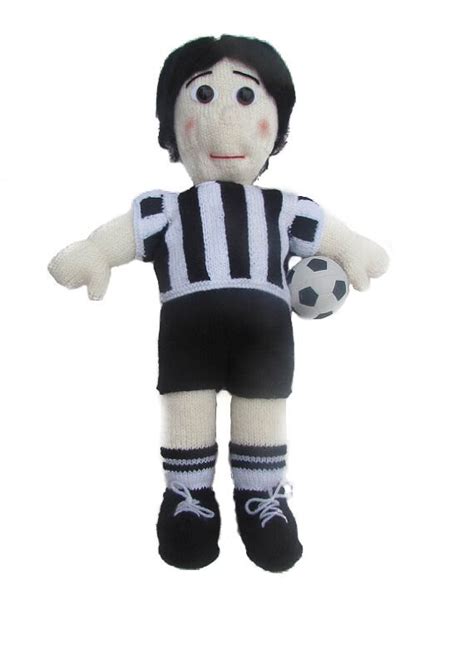 Knitting Pattern Football Soccer Doll Football Doll Soccer Doll Boys