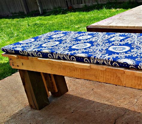 Pin By Leslie Neilson On Projects Diy Bench Cushion Picnic Bench