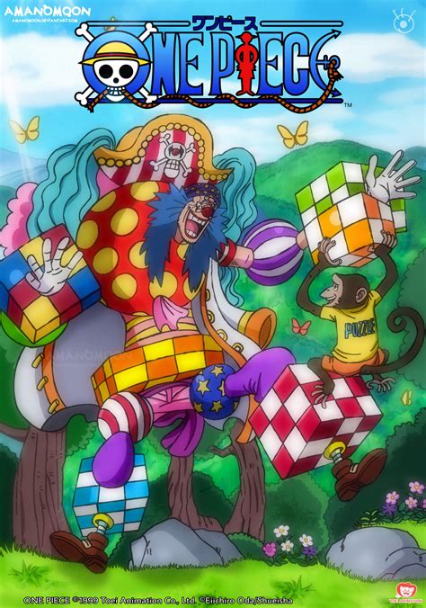 Cover One Piece Chapter 1017 Buggy The Clown Colors In Anime