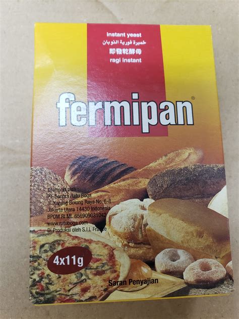 Fermipan 1 box (4x11g) – Cafe Pendawa