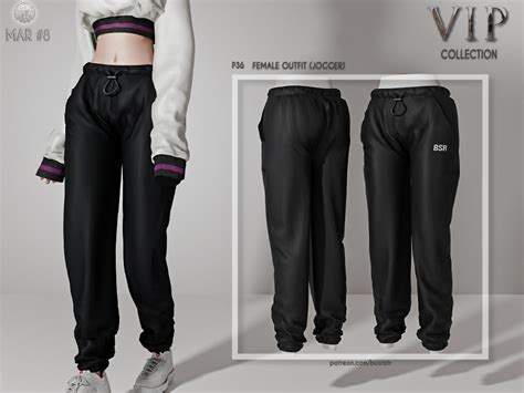 The Sims Resource Patreon Early Access Female Outfit Jogger P36