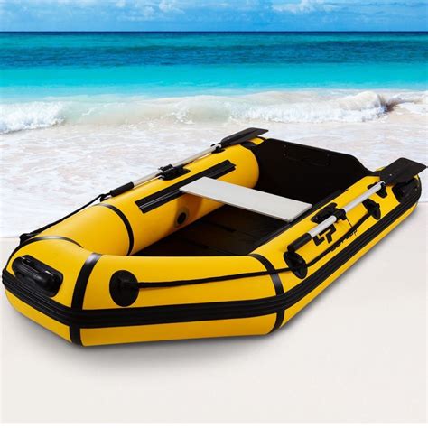 2 Person 75 Ft Inflatable Fishing Tender Rafting Dinghy Boat By